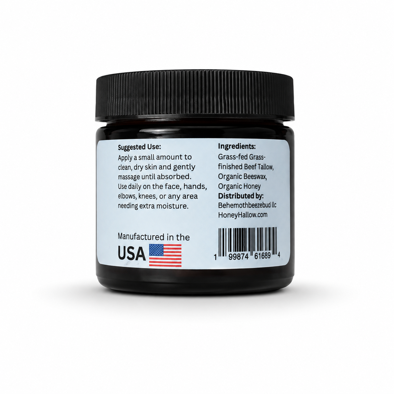 Whipped Tallow Honey Balm 2-oz